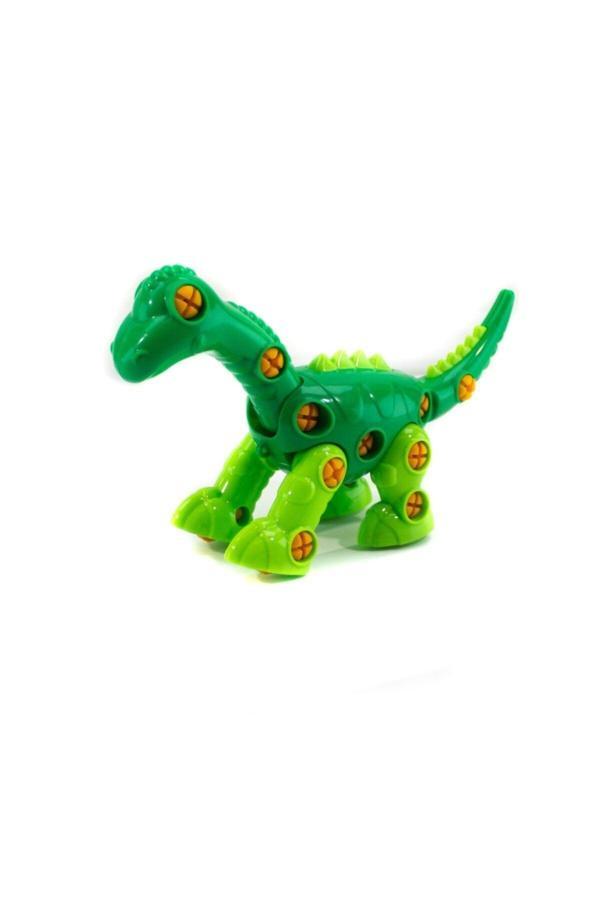 Erzi Yeşil Eğitici Oyuncak Dinozor Sök Tak Dinozor - Image 1