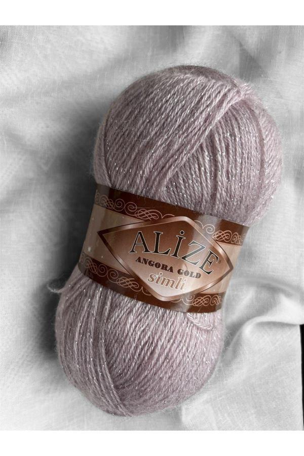 Alize Angora Gold Simli Örgü İpi - Image 1
