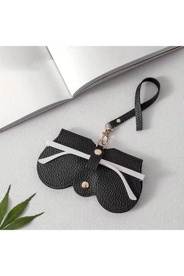 My Balli Store Gözlük Çantası,Askılı Taşınabilir Gözlük Kutusu (Siyah) - Image 1