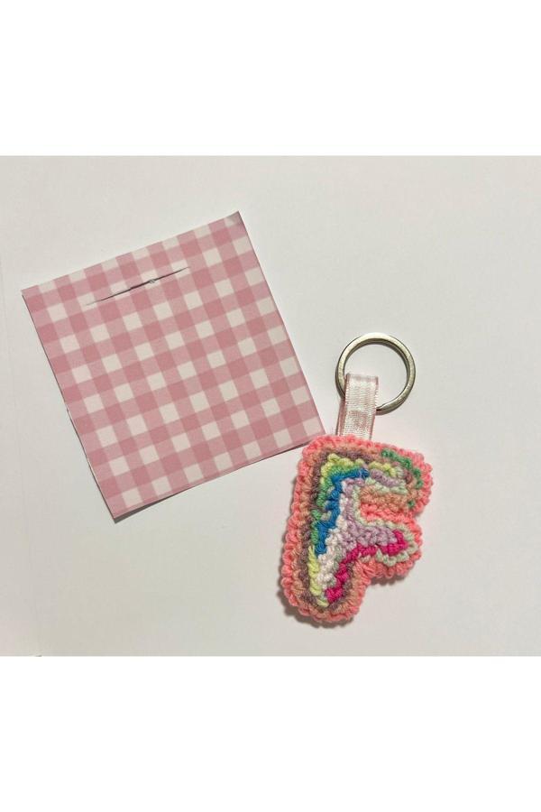 My Balli Store F Harf Punch Anahtarlık Ve Çanta Aksesuar - Image 1