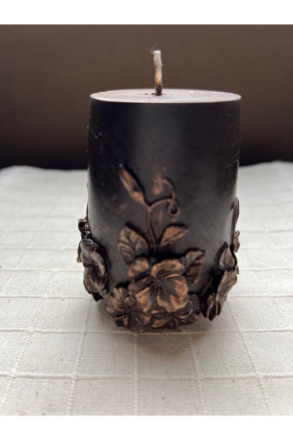 El Yapımı Çiçek Mum 190Gr Organik Soya - Image 1