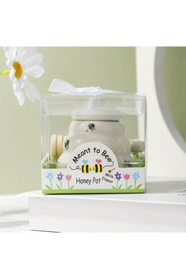 My Balli Store Seramik Arı Bal Kavanozu - Image 1