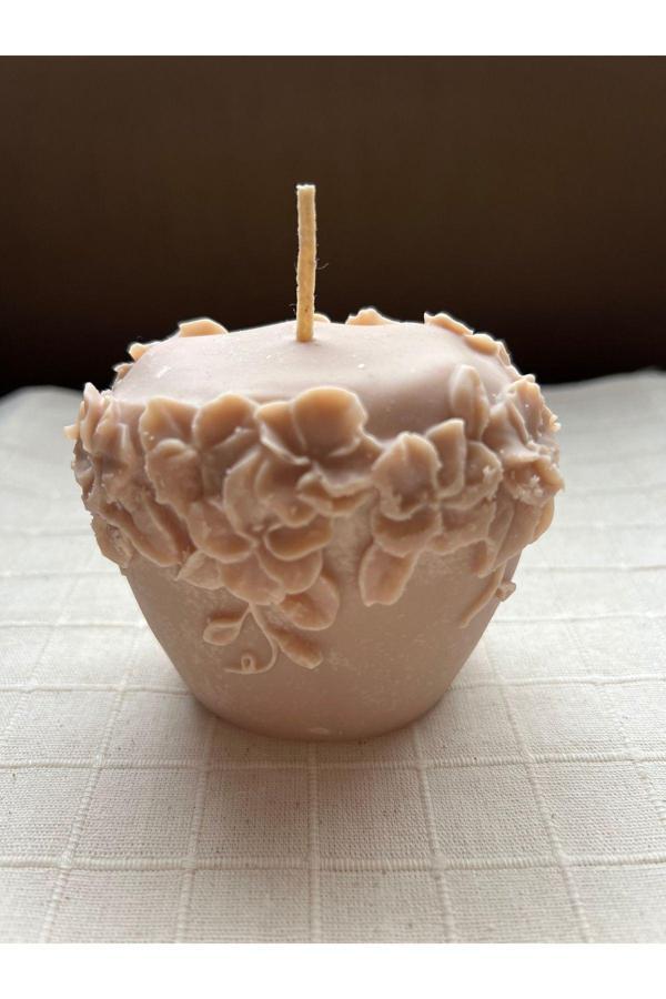 El Yapımı Çiçek Mum 200Gr Organik Soya - Image 1