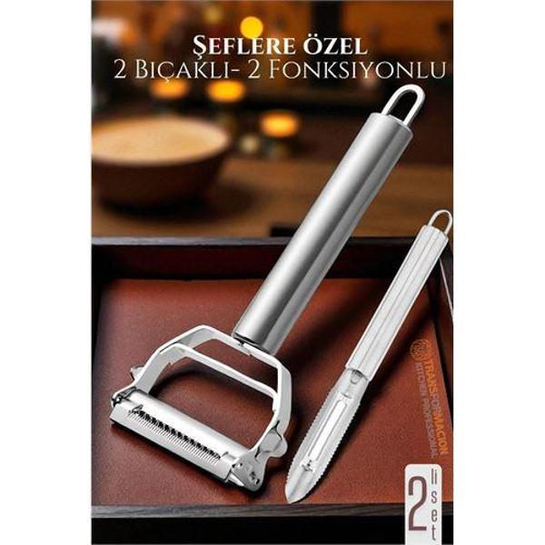 Soyacak - Sebze Soayacağı - Oyacak Soyacak Seti Dilimele Kazıma Profesyonel - Image 1