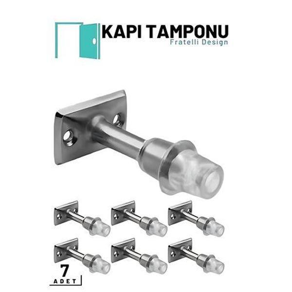 Modacar Kapı Tamponu - Silikonlu Kapı Takozu - Kapı Stoperi 7 ADET - Image 1