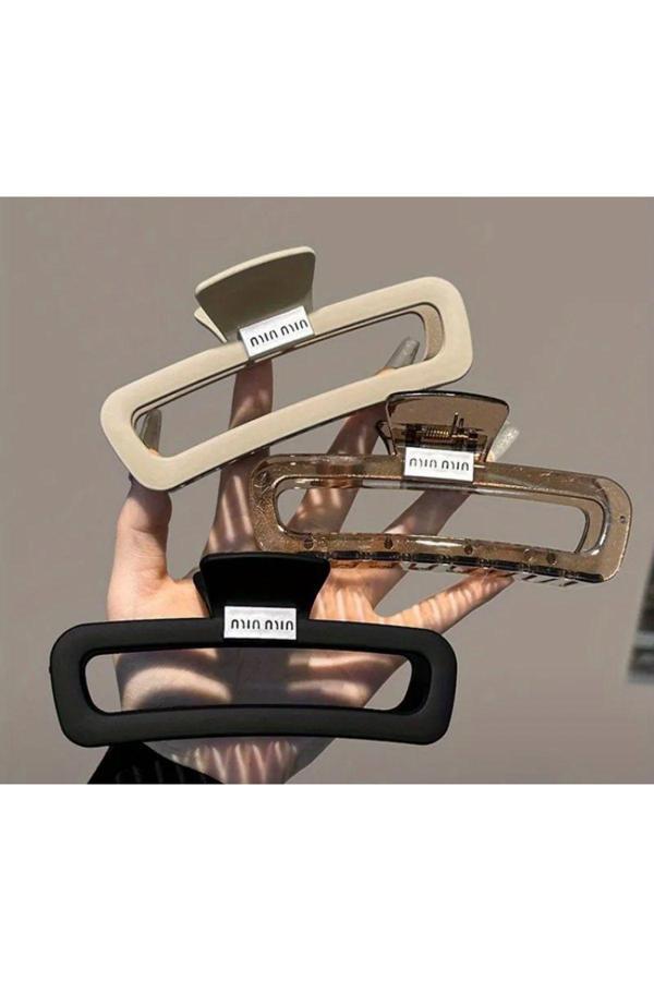 My Balli Store Mat Şeffaf Kahve Birinci Kalite Mandal Toka - Image 1