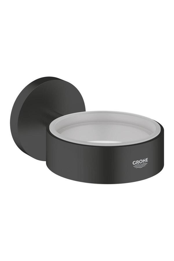 Grohe Essentials Cam Tutacak Mat Siyah - 1024662430 - Image 1