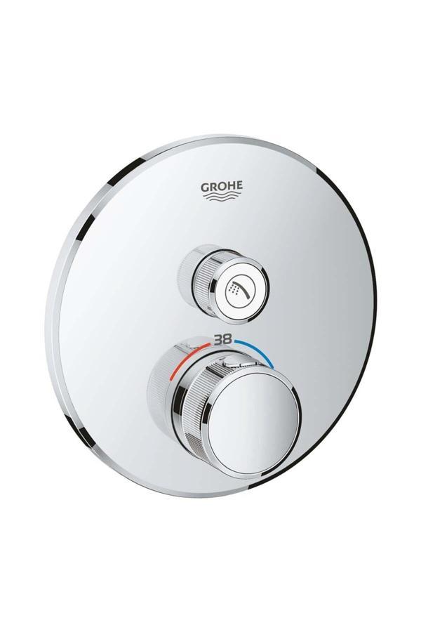 Grohe Grohtherm Smartcontrol Tek Valfli Ankastre Termostatik Duş Bataryası -29118000 - Image 1