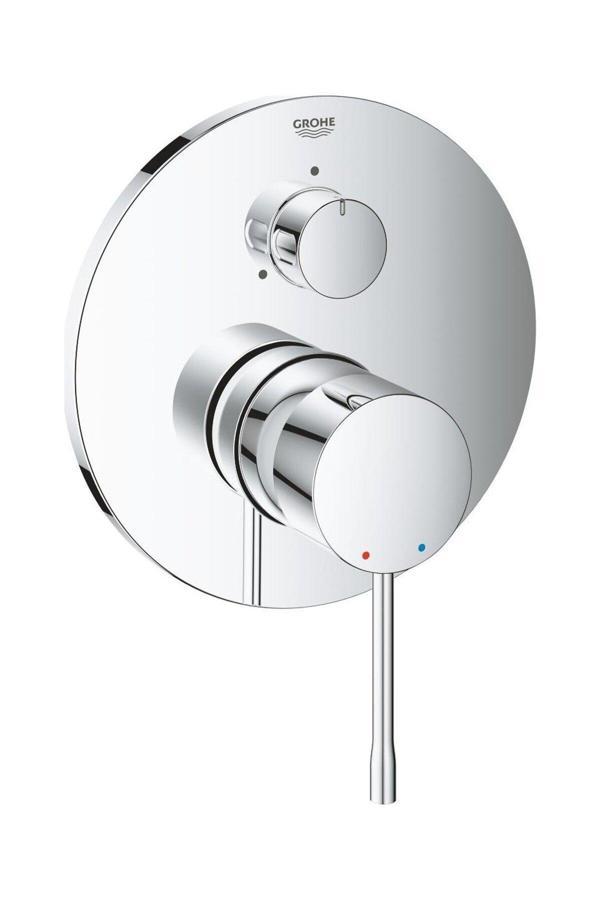 Grohe Essence Ankastre Banyo Duş Bataryası 3 Çıkışlı Divertörlü- 24092001 - Image 1