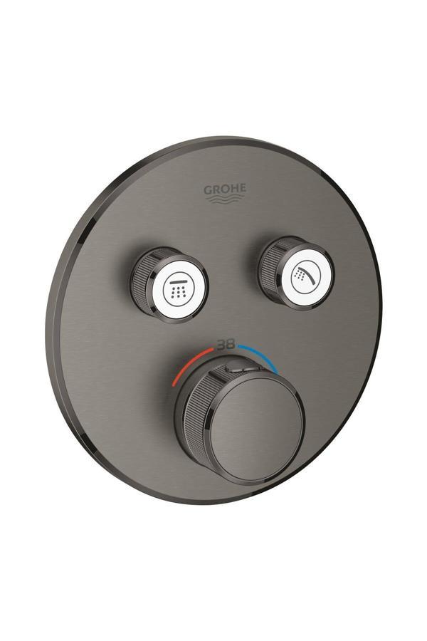 Grohe Grohtherm Smartcontrol Çift Valfli Akış Kontrollü, Ankastre Termostatik Duş Bataryası - 29119A - Image 1