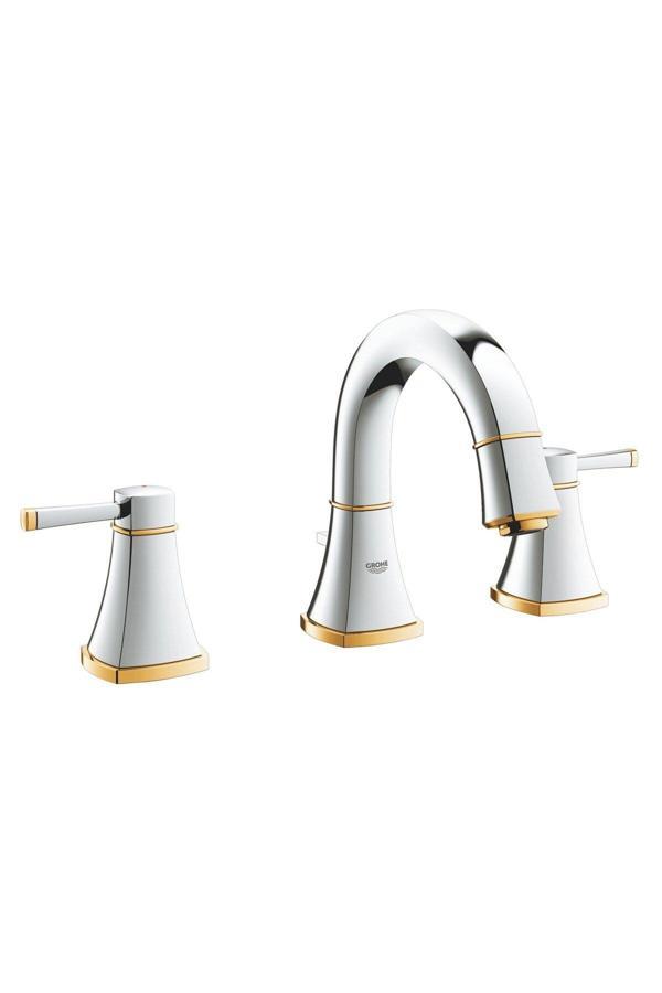Grohe Grandera 3 Delikli Lavabo Bataryası S Boyut Krom,Altin - Image 1