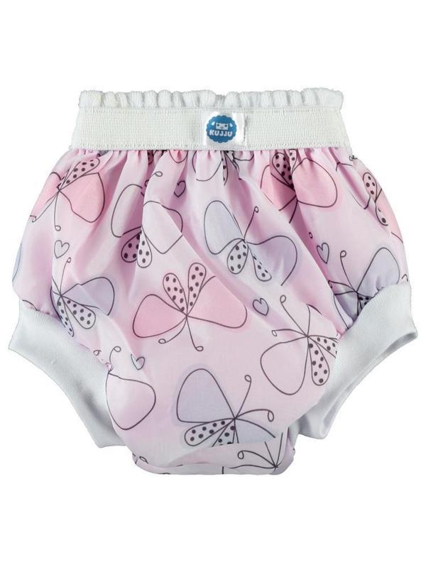 Kujju 1 Beden Desenli Alıştırma Külodu(10-14 kg) - Pembe2-3 Yaş - Image 1