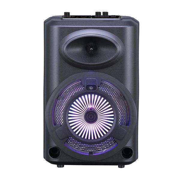 Zore GD-903 Dijital LED Göstergeli FM Radyolu Mikrofonlu RGB TWS 8 inç Stereo Bass Kablosuz Karaoke  - Image 1