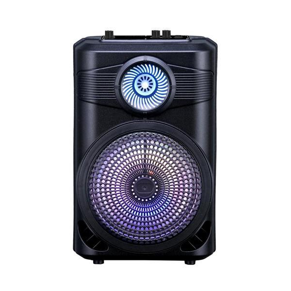Zore GD-904 Dijital LED Göstergeli FM Radyolu Mikrofonlu RGB TWS 8 inç Stereo Bass Kablosuz Karaoke  - Image 1