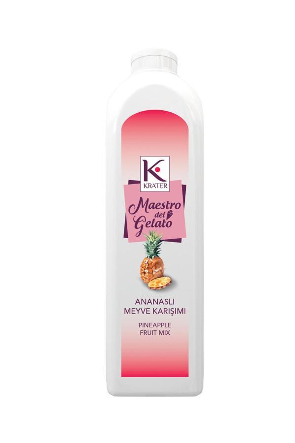 Krater Maestro Del Gelato Ananas Meyveli Karışım Püre Mix 1 Lt - Image 1