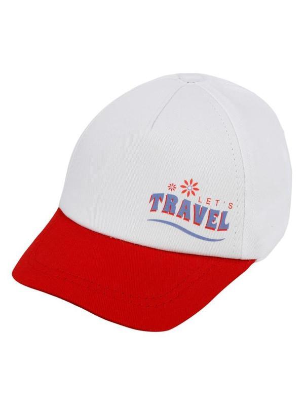 Travel 2-5 Yaş Kız Kep Şapka - BeyazStandart - Image 1