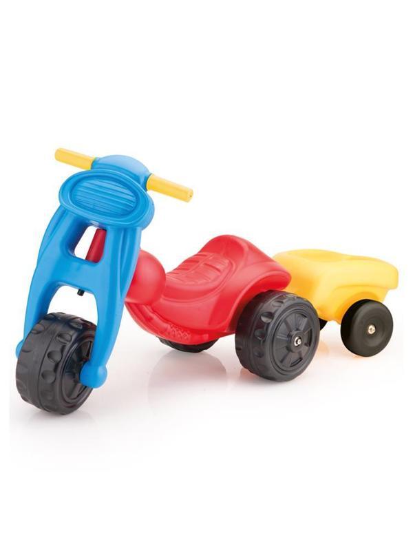 Oyuncak -3 Tekerleklı Romorklu Bıngıt Motor - StandartStandart - Image 1