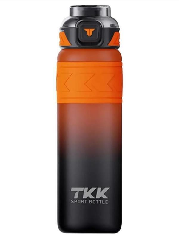 Vagonlife TKK Soft Touch Tritan Pipetli Matara 800 ml - TuruncuStandart - Image 1
