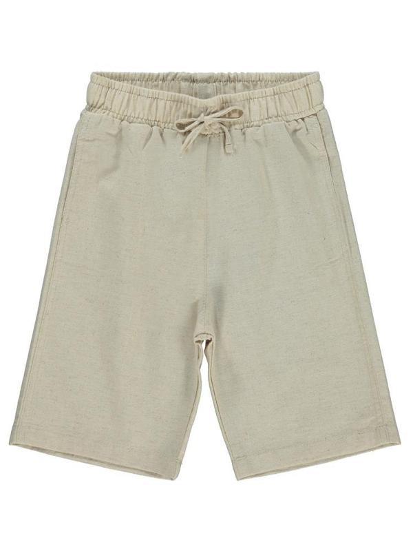 Civil Boys Süs Bağcıklı Beli Lastikli 6-9 Yaş Kapri - Bej7-8 Yaş - Image 1