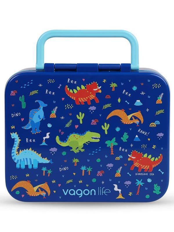 Vagonlife Beslenme ve Yemek Kabı 1000 ml - MaviStandart - Image 1
