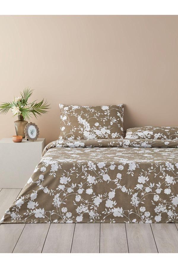 English Home Shade Nevresim Takımı Tek Kişilik Haki - Image 1
