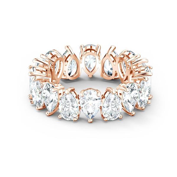 5586162 Swarovski Yüzük Vıttore-Rıng Pear Czwh-Ros 2 60 - Image 1
