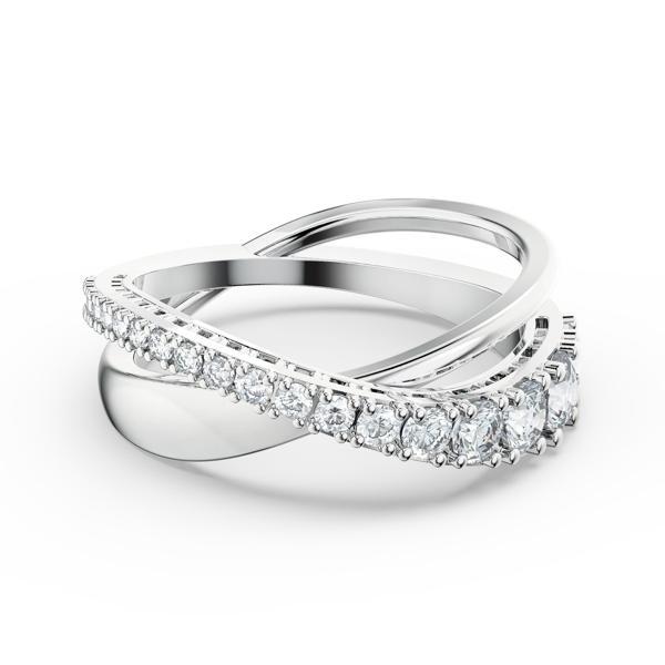 5572716 Swarovski Yüzük Twıst-Rıng Rows Czwh-Rhs 50 - Image 1