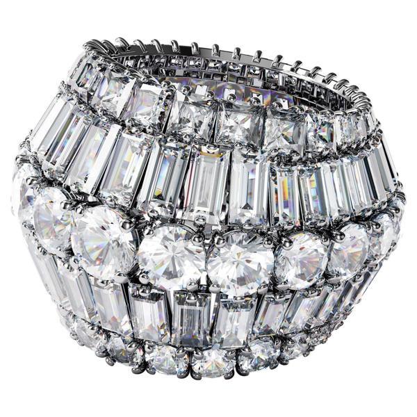 5610735 Swarovski Yüzük Hyperbola:Rıng L Rows Whıte/Rhs 60 - Image 1