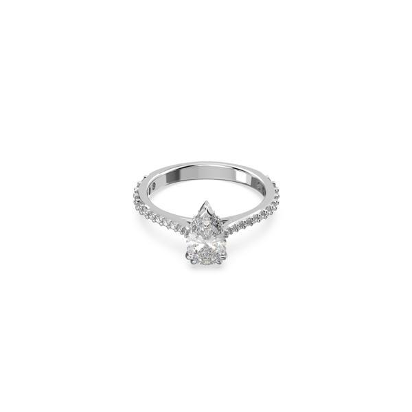 5642632 Swarovski Yüzük Thebasıcs:Rıng Pear Whıte/Rhs 58 - Image 1
