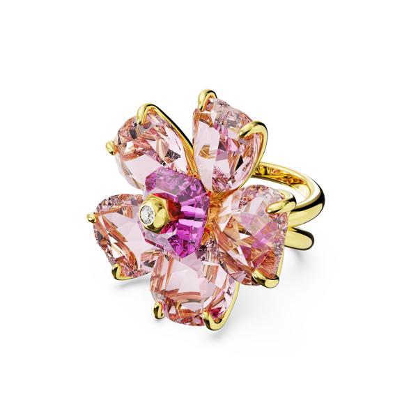 5657278 Swarovski Yüzük Florere:Ring Double Shank Pink/Gos 52 - Image 1