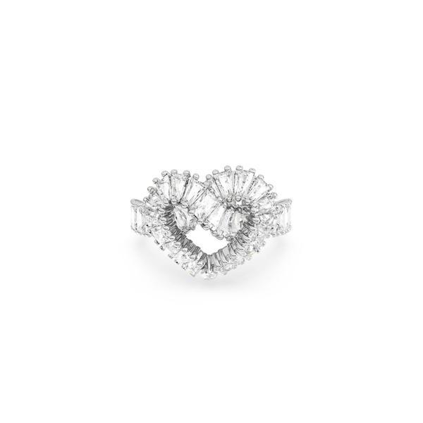 5648292 Swarovski Yüzük Matrix:Ring Hrt Woven Whi/Rhs 58 - Image 1
