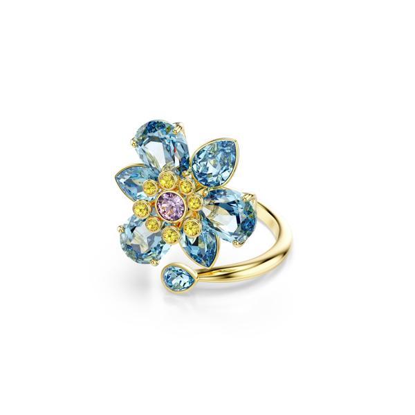 5721585 Swarovski Yüzük Idyllıa:Rıng Blue Mul/Gos 52 - Image 1