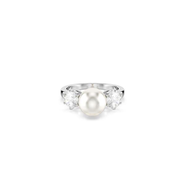 5689631 Swarovski Yüzük Matrıx:Rıng 8Mm Pearl Whıte/Rhs 52 - Image 1