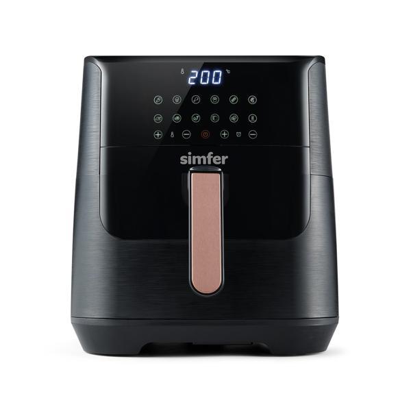 Simfer SK-6704 Air Fry Smart Siyah 8L Dijital - Image 1