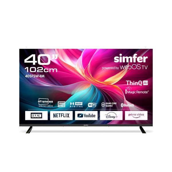 Simfer 40SFSW4M 102 Ekran 40" WebOS LED Full HD Televizyon - Image 1
