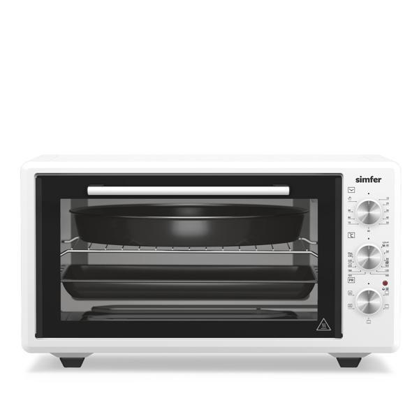 Simfer 4546 45 Lt Klasik Beyaz Turbo Mekanik Saat Lamba - Image 1