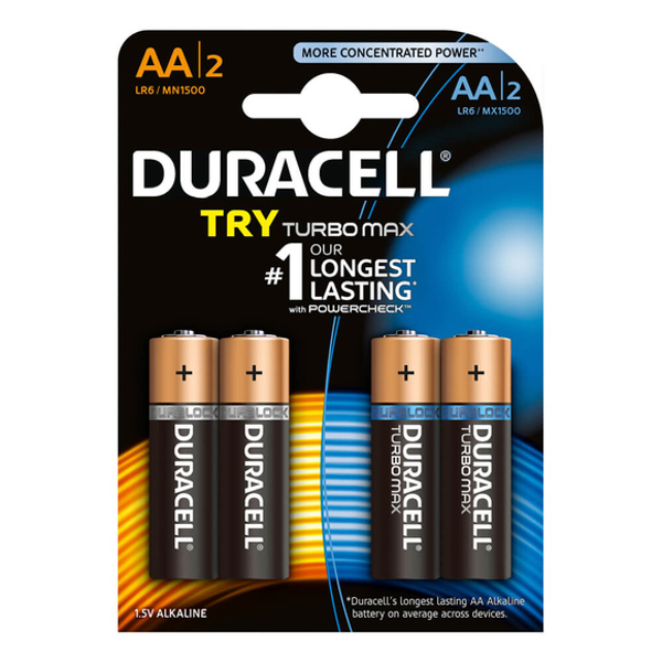1,5V DURACELL KALEM PİL 2+2 (AA) - Image 1