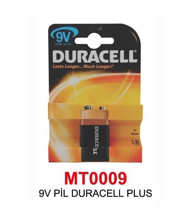 9V PİL DURACELL PLUS - Image 1