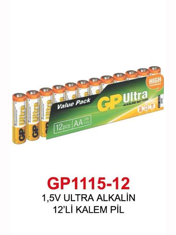1,5V ULTRA ALKALİN 12’Lİ KALEM PİL - Image 1