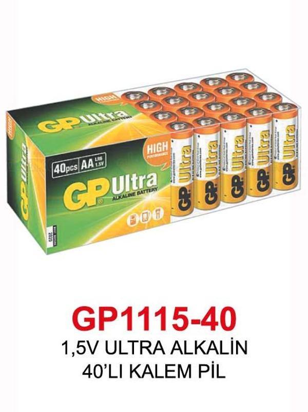 1,5V ULTRA ALKALİN 40’Lİ KALEM PİL - Image 1