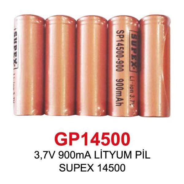 3,7V 900mA LİTYUM PİL SUPEX 14500 - Image 1