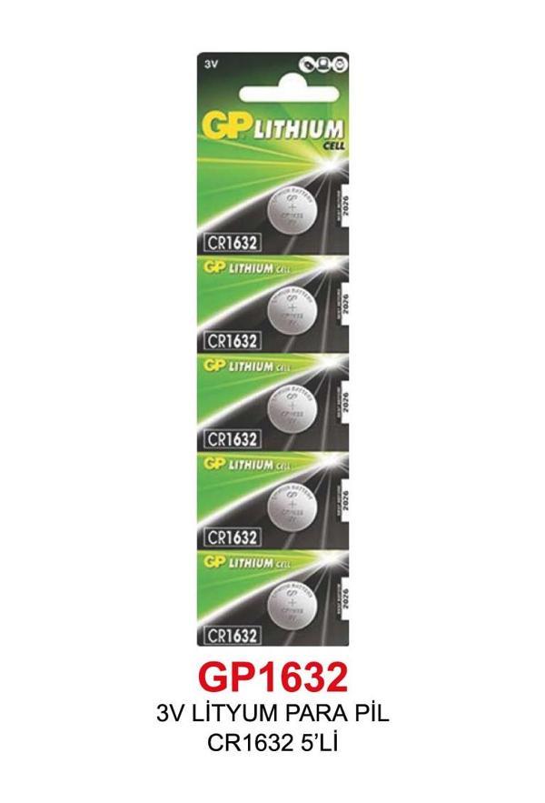 3V LİTYUM PARA PİL CR1632 5’Lİ - Image 1
