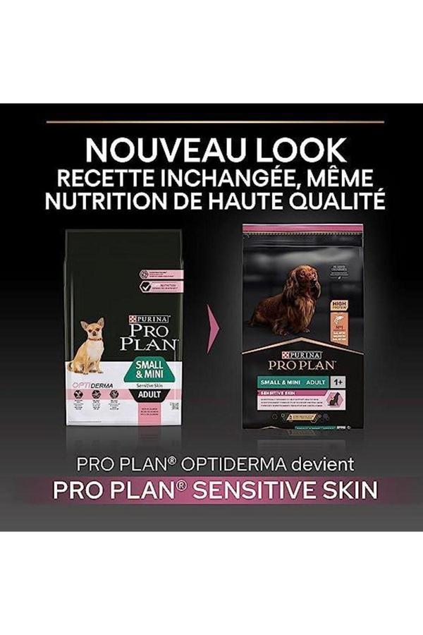 Pro Plan Small & Mini Adult Somonlu Köpek Maması 3 kg (YENİ AMBALAJ) - Image 1