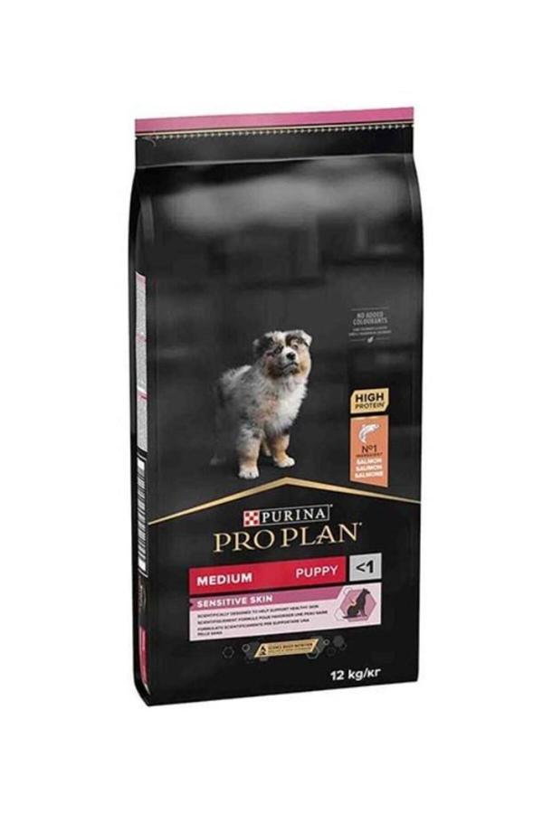 Pro Plan Puppy Medium Senstive Somonlu Yavru Köpek Maması 12 Kg - TazeMama 2335 - Image 1
