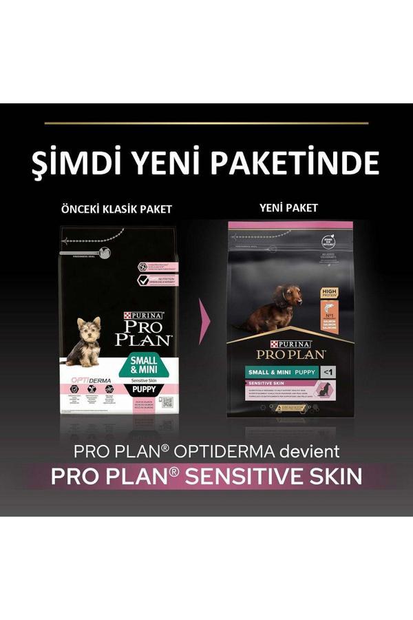 Pro Plan Small Mini Puppy Küçük Irk Somonlu Yavru Köpek Maması 3 KG - Image 1