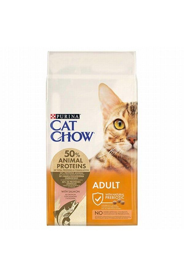 Cat Chow Adult Somonlu Yetişkin Kedi Maması 15 Kg - Image 1