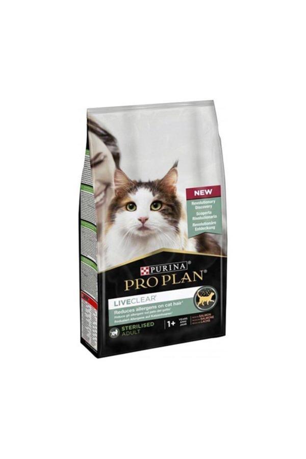 Pro Plan Liveclear Kısırlaştırılmış Kediler Için Somonlu Kedi Maması 1,4 Kg - Image 1