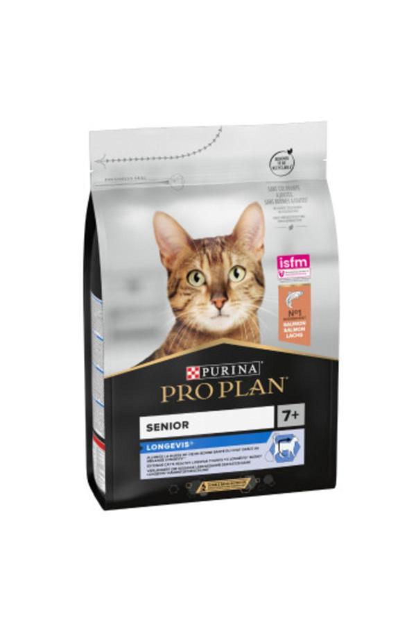 Pro Plan Senior +7 Somonlu Yaşlı Kedi Maması 3 KG - Image 1