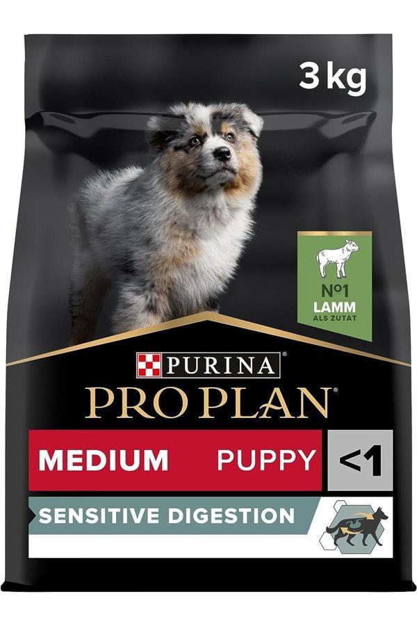 Pro Plan Medium Puppy Kuzu Etli Köpek Maması 3 Kg - Image 1