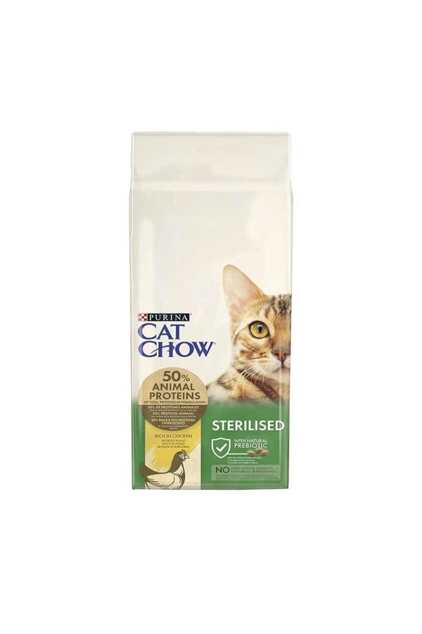 Purina Sterilised Kısırlaştırılmış Tavuklu Kedi Maması 15kg - Image 1
